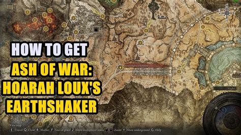 Hoarah Louxs Earthshaker Ash of War Location and Effect